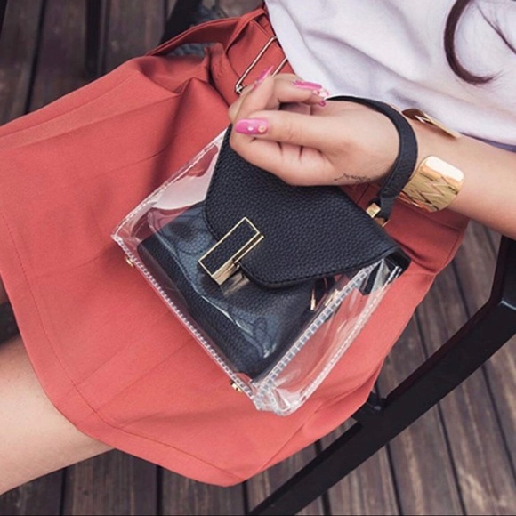 ❣️NWT Clear Handbag Transparent Shoulder Bag❣️ - Picture 4 of 7